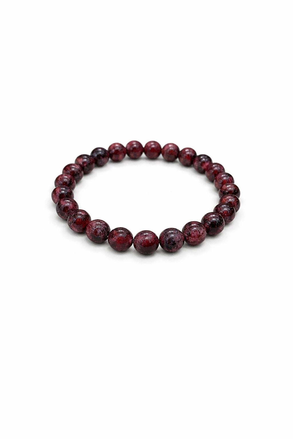 Bracciale Pietre Naturali 6 mm – Eleganza Minimal e Stile Autentico