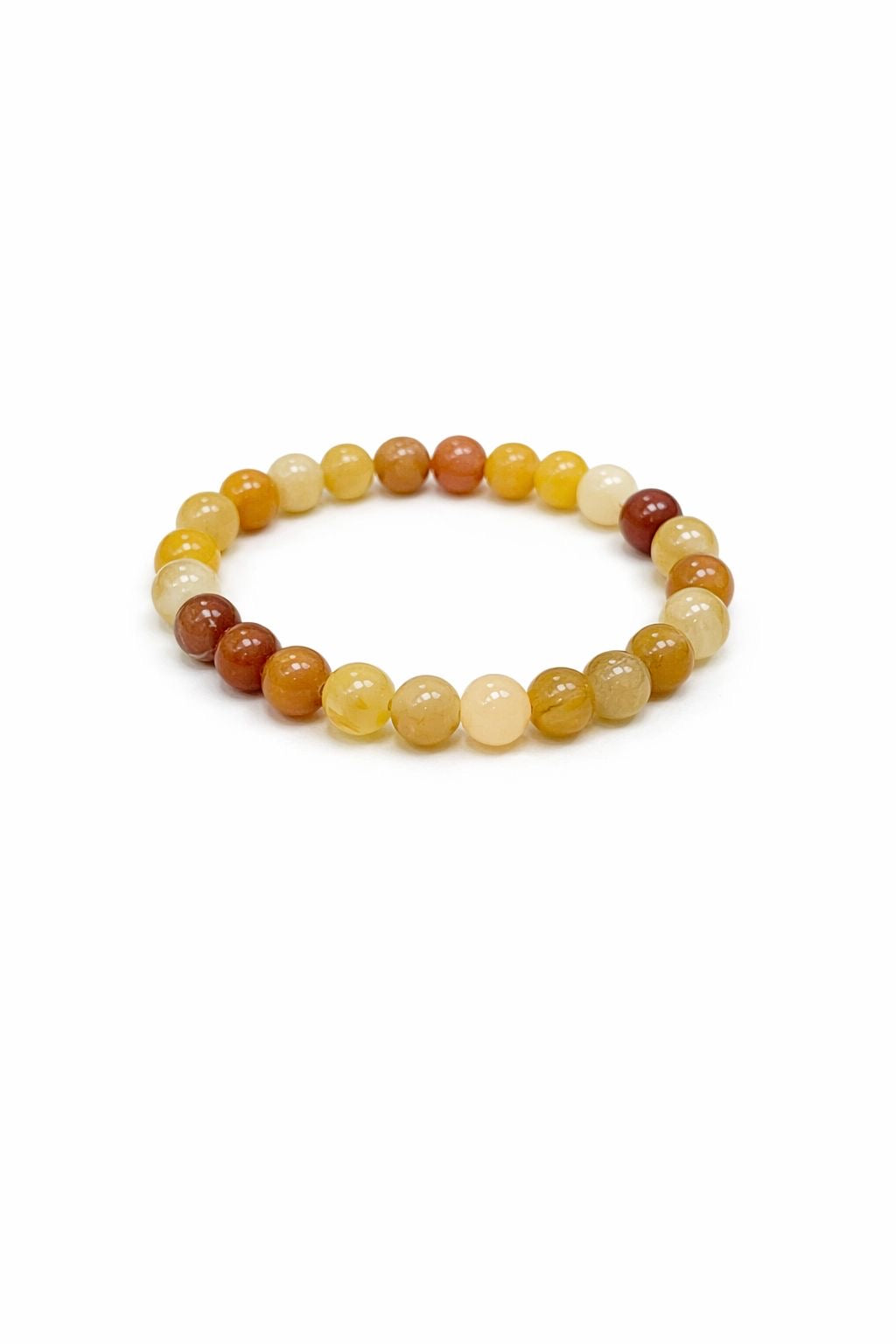 Bracciale Pietre Naturali 6 mm – Eleganza Minimal e Stile Autentico