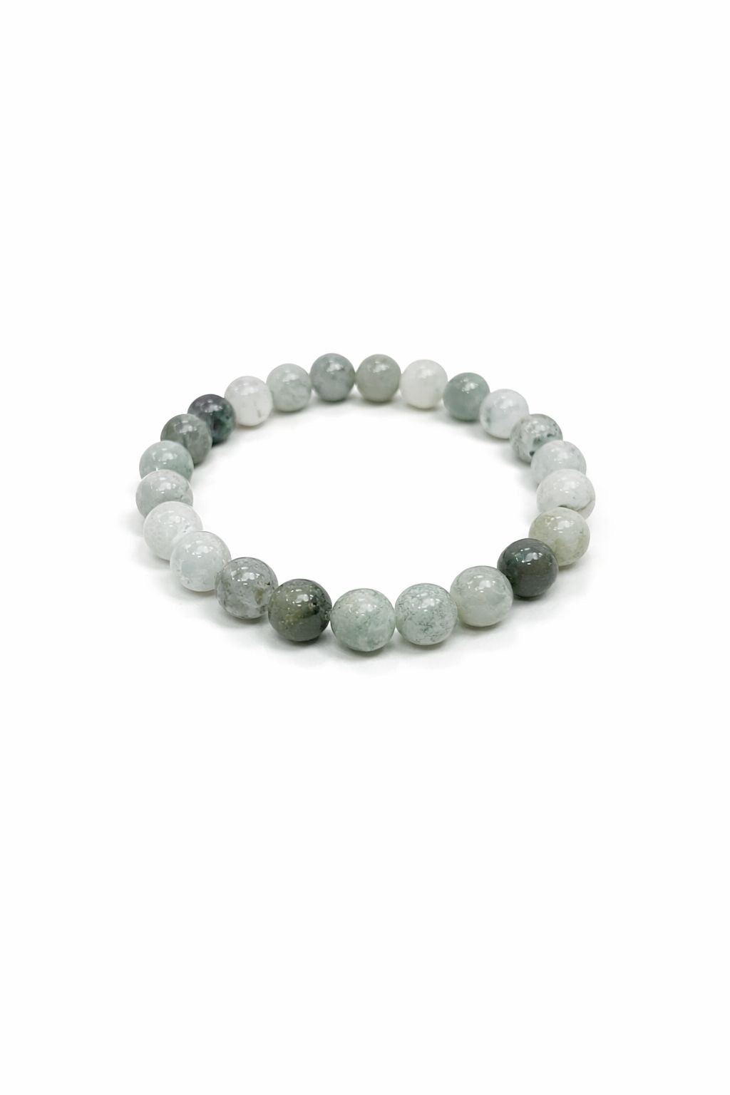 Bracciale Pietre Naturali 6 mm – Eleganza Minimal e Stile Autentico
