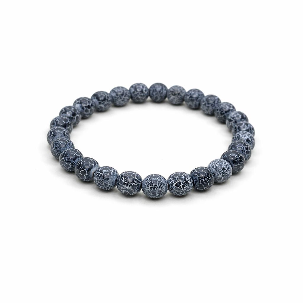 Bracciale Pietre Naturali 6 mm – Eleganza Minimal e Stile Autentico