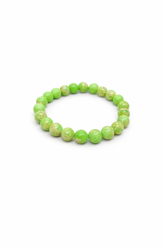 Bracciale Pietre Naturali 6 mm – Eleganza Minimal e Stile Autentico