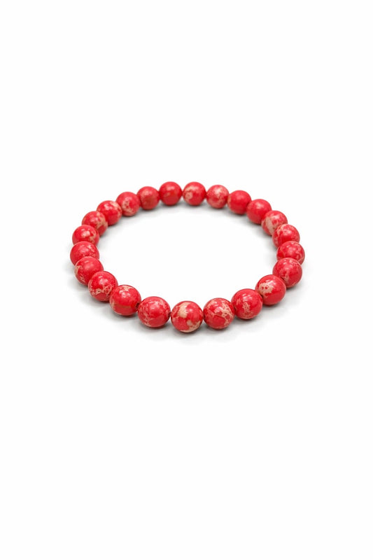 Bracciale Pietre Naturali 6 mm – Eleganza Minimal e Stile Autentico