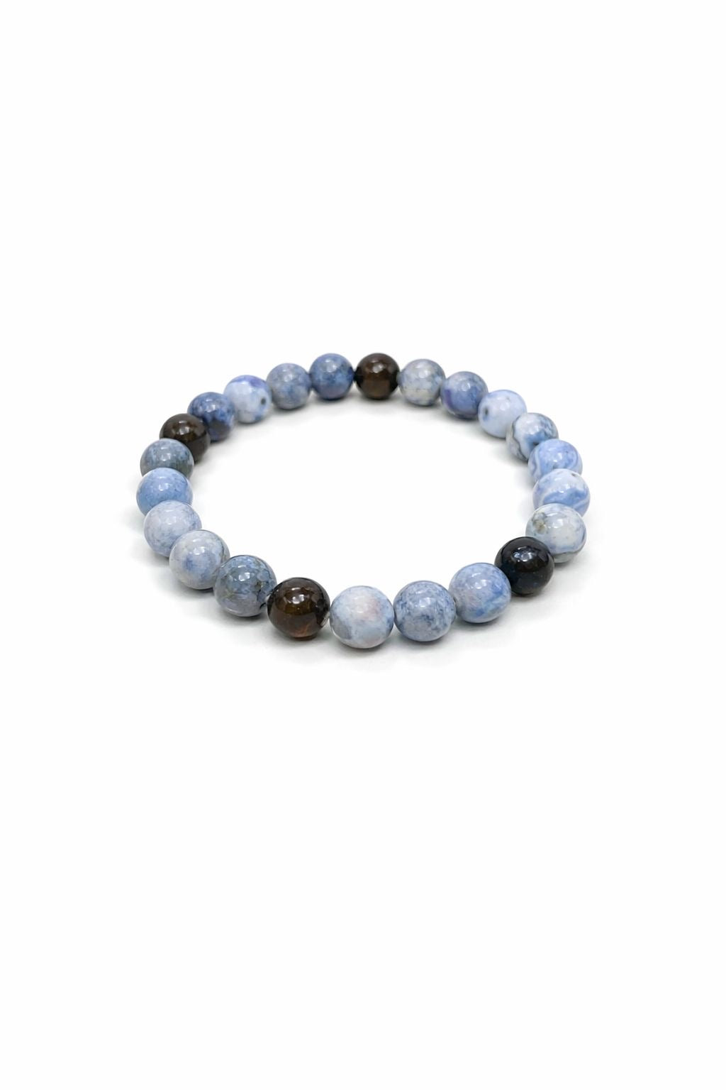 Bracciale Pietre Naturali 6 mm – Eleganza Minimal e Stile Autentico