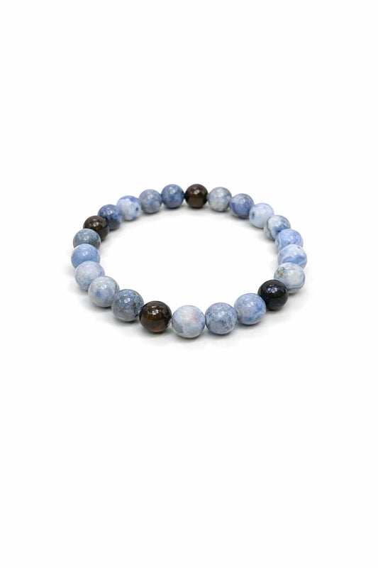 Bracciale Pietre Naturali 6 mm – Eleganza Minimal e Stile Autentico