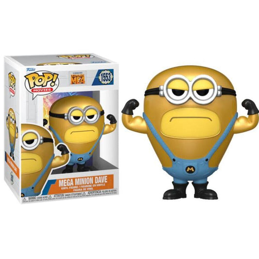 CATTIVISSIMO ME 4 - POP FUNKO VINYL FIGURE 1553 MEGA MINION DAVE 9CM