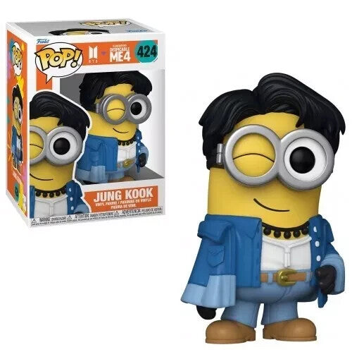 CATTIVISSIMO ME X BTS - POP FUNKO VINYL FIGURE 424 JUNG KOOK 9CM