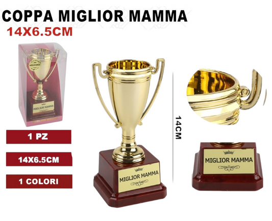 COPPA MIGLIOR MAMMA 6.5X14CM