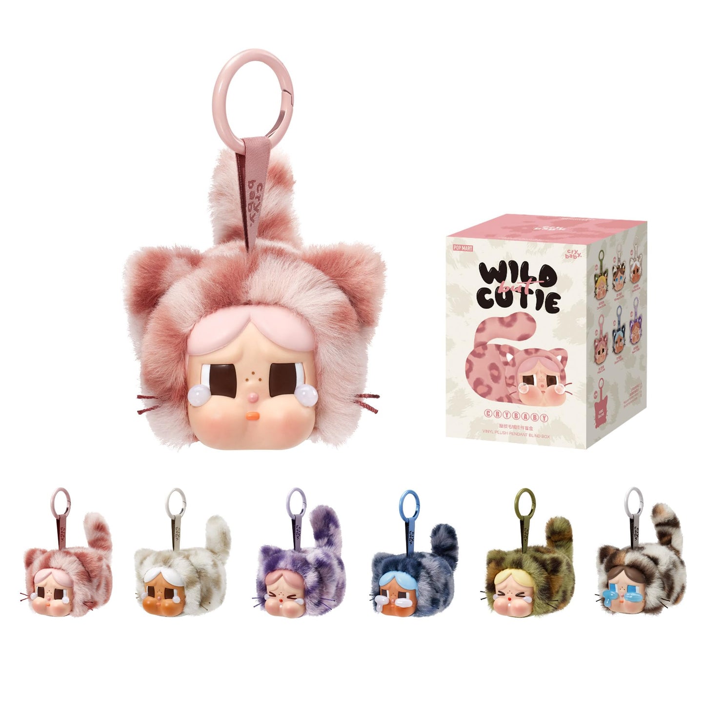 CRYBABY Wild but Cuties Series Blind Box - Pop Mart Official Figure 1pz