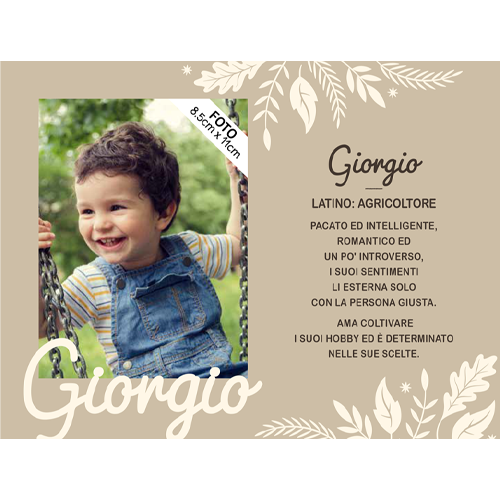 Cornici Personalizzate PER BAMBINI