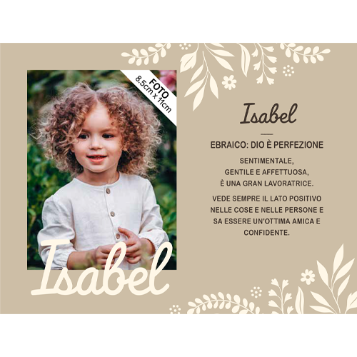 Cornici Personalizzate PER BAMBINI