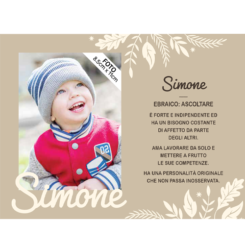 Cornici Personalizzate PER BAMBINI