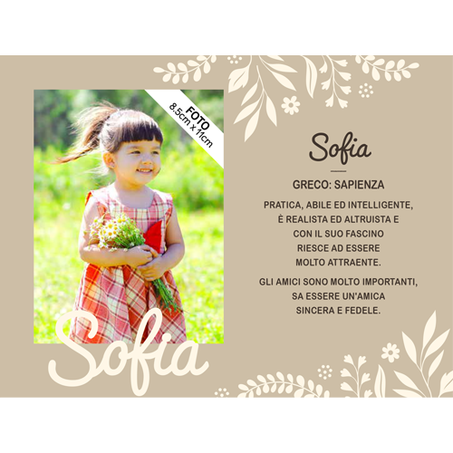 Cornici Personalizzate PER BAMBINI