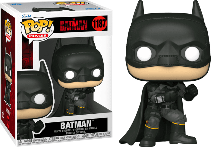 DC COMICS: THE BATMAN - POP FUNKO VINYL FIGURE 1187 BATMAN 9CM