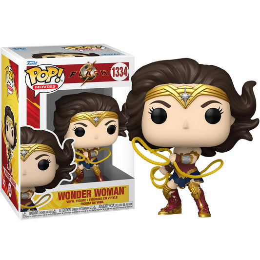 DC COMICS: THE FLASH 2 - POP FUNKO VINYL FIGURE 1334 WONDER WOMAN 9CM