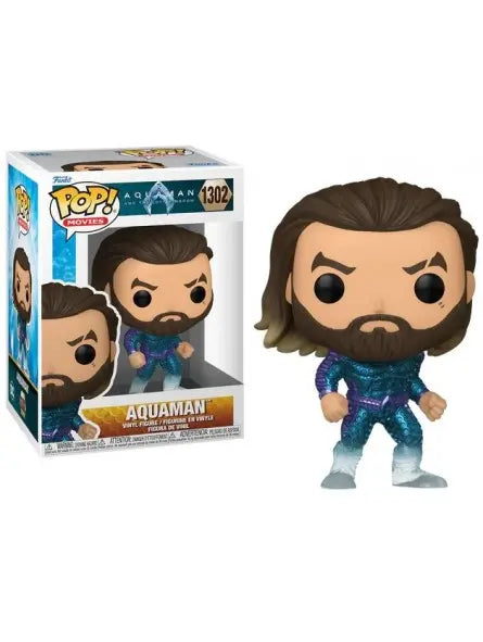 DC COMICS: AQUAMAN 2 - POP FUNKO VINYL FIGURE 1302 AQUAMAN 9CM