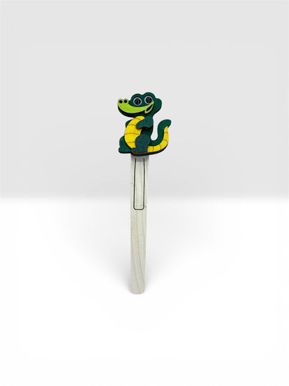 Ferma Libro legno figure Animali