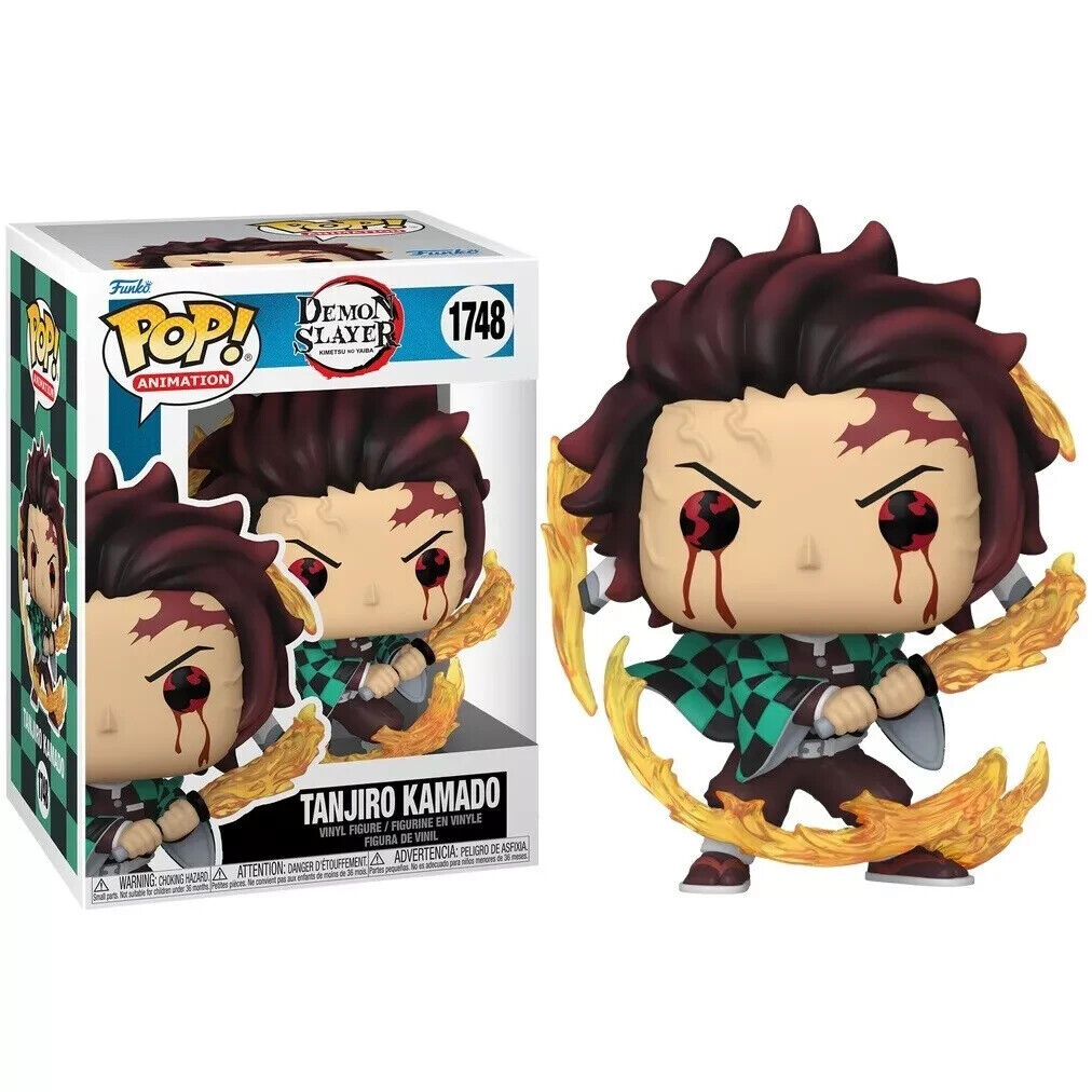 DEMON SLAYER - POP FUNKO VINYL FIGURE 1748 TANJIRO (SUN BREATHING) 9CM