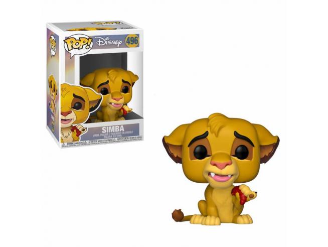 DISNEY - IL RE LEONE - POP FUNKO VINYL FIGURE 496 SIMBA 9CM