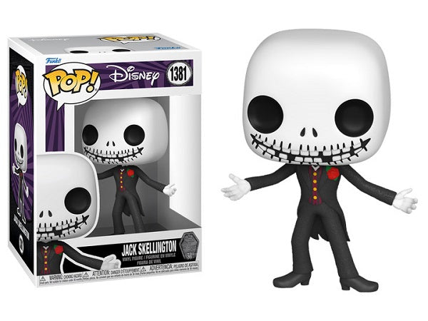 DISNEY - NIGHTMARE BEFORE CHRISTMAS: 30TH ANNIVERSARY - POP FUNKO VINYL FIGURE 1381 FORMAL JACK 9CM