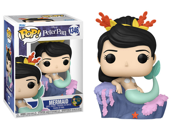 DISNEY: PETER PAN 70TH ANNIVERSARY - POP FUNKO VINYL FIGURE 1346 MERMAID 9CM