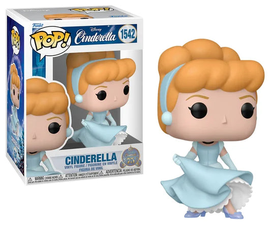 DISNEY: CINDERELLA 75TH ANNIVERSARY - POP FUNKO VINYL FIGURE 1542 CINDERELLA 9CM