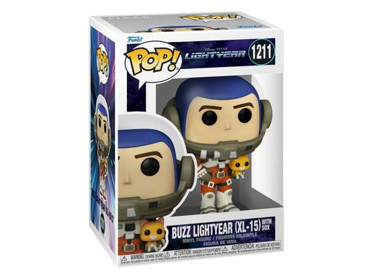 DISNEY: LIGHTYEAR - POP FUNKO VINYL FIGURE 1211 BUZZ LIGHTYEAR W/SOX (XL-15 SUIT) 9CM
