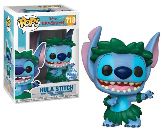 DISNEY: LILO & STITCH - POP FUNKOVINYL FIGURE 718 HULA STITCH 9CM