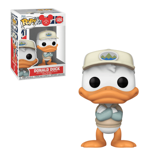 DISNEY: MICKEY MOUSE IN REAL LIFE - POP FUNKO VINYL FIGURE 1494 DONALD 9CM