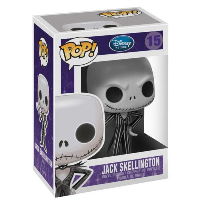 DISNEY NIGHTMARE BEFORE CHRISTMAS - POP FUNKO VINYL FIGURE 15 JACK SKELLINGTON 10 CM