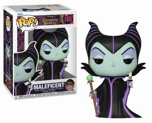 DISNEY: SLEEPING BEAUTY 65TH ANNIVERSARY - POP FUNKO VINYL FIGURE 1455 MALEFICENT W/CANDLE 9CM
