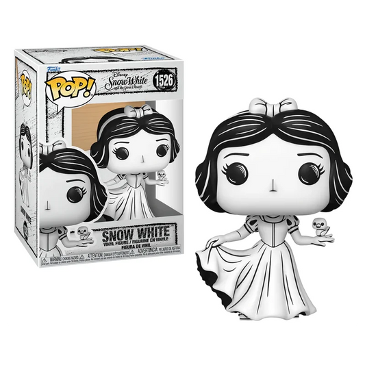 DISNEY: SNOW WHITE - POP FUNKO VINYL FIGURE 1526 SNOW WHITE (SKETCHED) 9CM