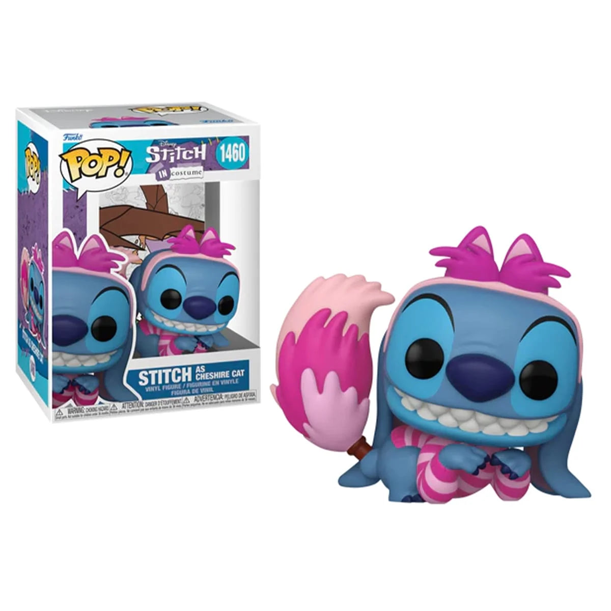 DISNEY: STITCH COSTUME - POP FUNKO VINYL FIGURE 1460 CHESHIRE 9CM