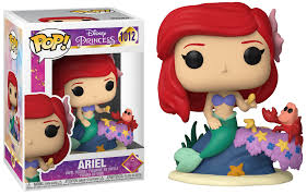 DISNEY: ULTIMATE PRINCESS - POP FUNKO VINYL FIGURE 1012 ARIEL 9CM