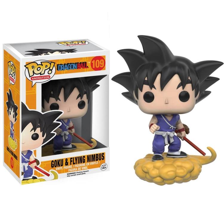 DRAGON BALL Z - POP FUNKO VINYL FIGURE 109 GOKU & FLYING NIMBUS 9CM
