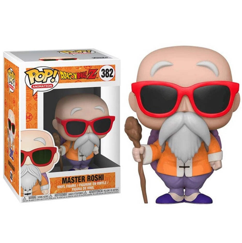 DRAGON BALL Z - POP FUNKO VINYL FIGURE 382 MASTER ROSHI 9CM
