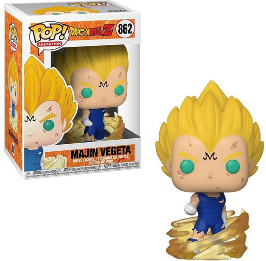DRAGON BALL Z - POP FUNKO VINYL FIGURE 862 MAJIN VEGETA 9CM