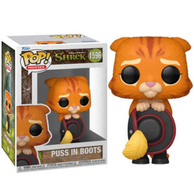 DREAMWORKS: 30TH ANNIVERSARY - SHREK - POP FUNKO VINYL FIGURE 1596 PUSS IN BOOTS 9CM