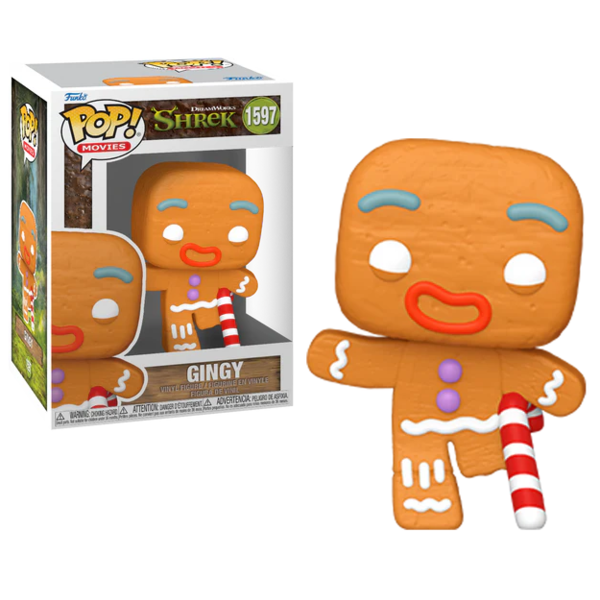 DREAMWORKS: 30TH ANNIVERSARY - SHREK - POP FUNKO VINYL FIGURE 1597 GINGERBREAD MAN 9CM