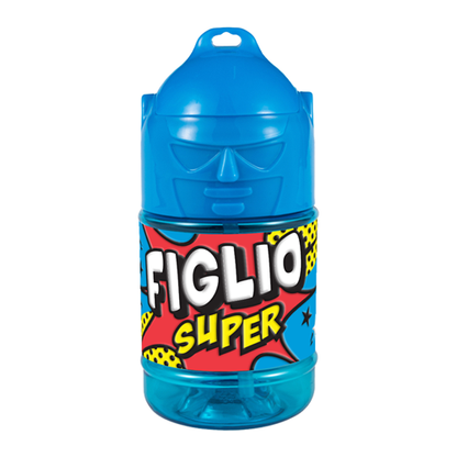 🦸♂️ Borraccia con Cannuccia Personalizzata Super Eroe 300 ml