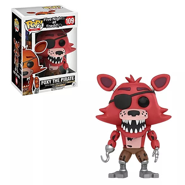 FIVE NIGHTS AT FREDDY'S - POP FUNKO VINYL FIGURE 109 FOXY THE PIRATE