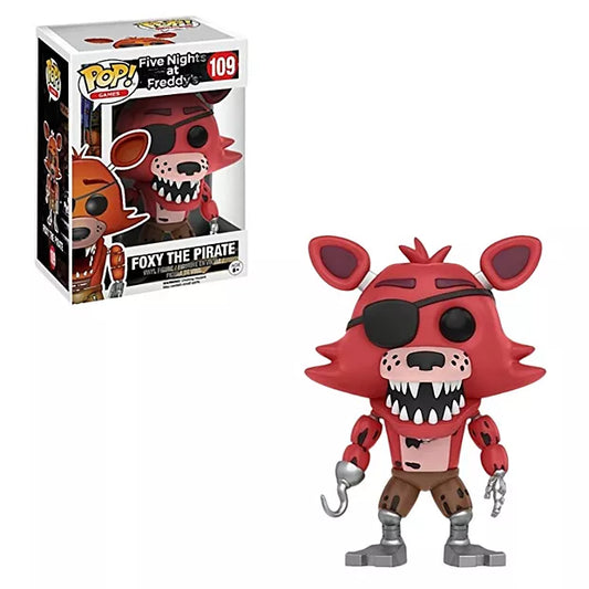 FIVE NIGHTS AT FREDDY'S - POP FUNKO VINYL FIGURE 109 FOXY THE PIRATE