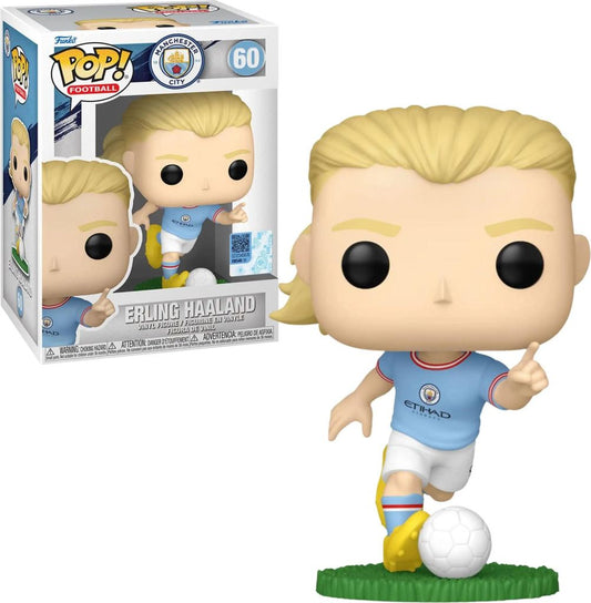 FOOTBALL - POP FUNKO VINYL FIGURE 60 ERLING HAALAND (MANCHESTER CITY) 9CM
