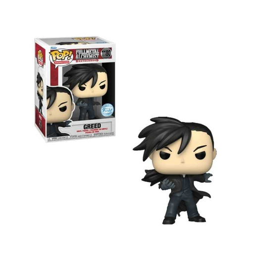 FULLMETAL ALCHEMIST - POP FUNKO VINYL FIGURE 1180 GREED 9CM GA EXCL