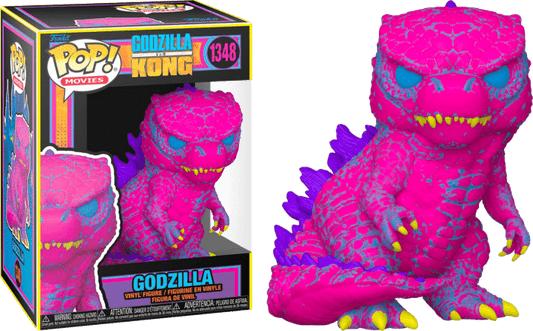 GODZILLA VS KING KONG: BLACKLIGHT - POP FUNKO VINYL FIGURE - 1348 GODZILLA 9CM COMICON 23 GA EXCL