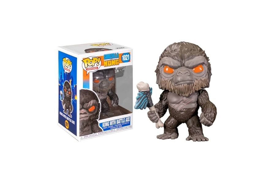 GODZILLA VS KONG - POP FUNKO VINYL FIGURE 1021 KONG W/ AXE 9CM