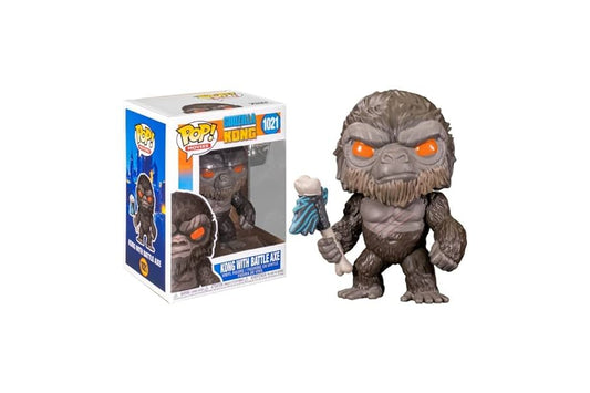 GODZILLA VS KONG - POP FUNKO VINYL FIGURE 1021 KONG W/ AXE 9CM