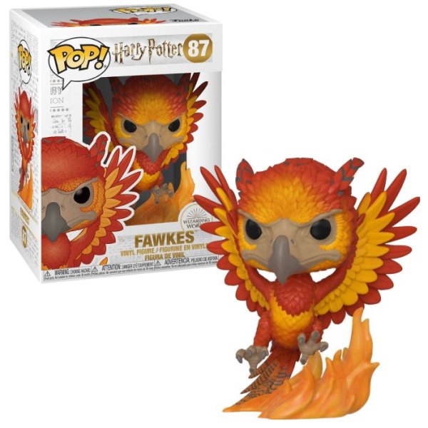 HARRY POTTER - POP FUNKO VINYL FIGURE 87 FAWKES 9CM