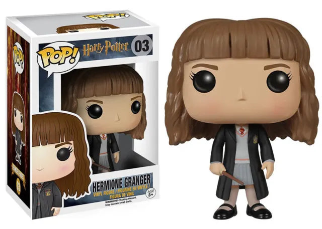 HARRY POTTER ANNIVERSARY - POP FUNKO VINYL FIGURE 133 HERMIONE W/ WAND 9CM