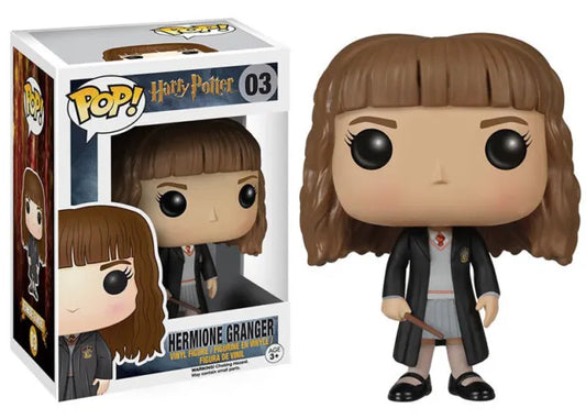 HARRY POTTER ANNIVERSARY - POP FUNKO VINYL FIGURE 133 HERMIONE W/ WAND 9CM
