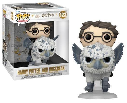 HARRY POTTER: PRISONER OF AZKABAN - POP FUNKO DELUXE VINYL FIGURE 123 HARRY & BUCKBEAK